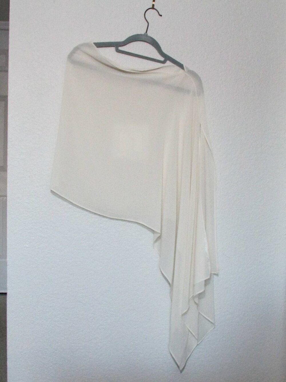 Eileen Fisher Sheer Silk Poncho